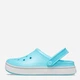 Детские кроксы-сабо для мальчика Crocs Off Court Clog T 208479-4NP 20-21 (C5) Голубые (196265325238) - изображение 3