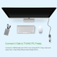 Кабель UGREEN US103 USB 2.0 A Male to A Female Cable 3m (Black)(UGR-10317) - зображення 4