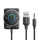 Bluetooth аудіо ресивер UGREEN CM723 Bluetooth Receiver Audio Adapter (BT5.4) Black - зображення 2