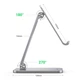 Металлическая подставка для планшета на стол UGREEN LP134 Foldable Metal Tablet Stand настольный держатель для айпада серый (40393) - изображение 5