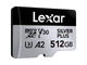 Карта пам'яті Lexar 512 GB microSDXC Professional Silver Plus UHS-I U3 V30 A2 Class 10 (LMSSIPL512G-BNANG) - изображение 1