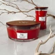 Ароматическая свеча в стекле Woodwick Ellipse Crimson Berries 453 г (76080E) - изображение 4