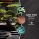 Ароматична свічка в склі з тришаровим ароматом Woodwick Medium Trilogy Calming Retreat 275 г (92965E) - зображення 4