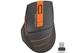 Бездротова мишка A4Tech FG30 Orange з оптичним сенсором, 2000 DPI, 6 кнопок, Nano USB - зображення 1