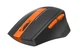 Бездротова мишка A4Tech FG30 Orange з оптичним сенсором, 2000 DPI, 6 кнопок, Nano USB - зображення 4