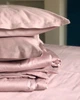 Комплект постільної білизни Cozy класичний рожевий Односпальний 140*200 см, простирадло 130*240 без резинки - изображение 3