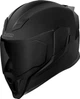 Шолом ICON Airflite Dark, XXXL, Чорний матовий (3032810) - изображение 1