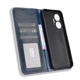 Чехол-книжка Deexe Retro Style для Xiaomi Poco F7 - Blue - изображение 4