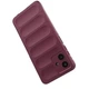 Силиконовый (TPU) чехол Deexe Terra Case для Samsung Galaxy A07 (A075) - Wine Red - изображение 3