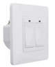 Wlacznik swiatla Tuya Moes Wi-Fi 2-gang bialy WS-EUY2 (5902135135624) - obraz 1
