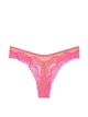 Комплект белья (лиф+трусики стринги) с кружевом Victoria's Secret (583986551249) Tease Lace-Trim 70B/XS оранжевий - изображение 8