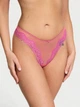 Комплект белья (лиф+трусики стринги) с кружевом Victoria's Secret (583986551250) Tease Lace-Trim 70C/S оранжевий - изображение 4