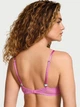 Комплект белья (лиф+трусики стринги) с кружевом Victoria's Secret Tease Lace-Trim 70B/XS розовый (583986551252) - изображение 3