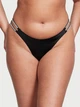 Комплект белья (лиф+трусики бразилиана) со стразами Victoria's Secret (583986551242) 80C/L черный - изображение 4