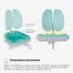 Крісло Mealux Onyx Duo TG (Y-115 TG) Бірюзовий / Сірий - изображение 6