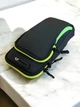 Чехол на руку Primo Sport универсальный спортивный для телефона до 6.5" - Black/Green - изображение 5