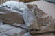 Комплект постельного белья Ecotton Евро 210х220 см Premium вышивка + кант Natural Grey Сатин (25091_000) - изображение 4