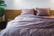 Комплект постельного белья Ecotton Евро 210х220 см Premium вышивка + кант Stucco Сатин (25092_000) - изображение 2