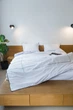 Комплект постельного белья Ecotton Евро 210х220 см Premium вышивка + кант Зеленый Перкаль (25139_000) - изображение 3