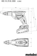Акумуляторний безщітковий шурупокрут Metabo HBS 18 LTX BL 3000 18V + 2x2Ah LiPOWER + зарядний пристрій SC 36 + metaBOX 145 L (620062500) - зображення 2