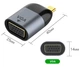 Адаптер, конвертер з Type-C на VGA для передачі відео Addap UC2VGA-01, перехідник для ноутбука, проектора, телевізора, FullHD - изображение 4