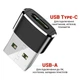 Перехідник USB-C Female на USB-A Male для смартфона Addap UC2A-01, OTG адаптер, 2 шт - изображение 6