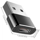 Перехідник USB-C Female на USB-A Male для смартфона Addap UC2A-01, OTG адаптер, 2 шт - изображение 2