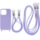 Чехол TPU two straps California для iPhone 13 Pro Max Lilac - зображення 1