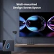 Сетевой коммутатор UGREEN CM834 LAN Switch 8-портовый, 10/100/1000 Мбит/с, Plug and Play, для TV/ноутбука/коммутатора/маршрутизатора/монитора Black (35499) - изображение 2