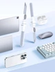 Инструмент для чистки Bluetooth-наушников Ugreen CP01 3 in 1 для Airpods Pro, Bursh для Samsung, Xiaomi, Airdots и Huawei White (55292) - изображение 3