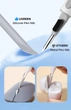 Инструмент для чистки Bluetooth-наушников Ugreen CP01 3 in 1 для Airpods Pro, Bursh для Samsung, Xiaomi, Airdots и Huawei White (55292) - изображение 9