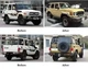 Комплект рестайлинга 2024 для Toyota Land Cruiser 70 1984- гг - изображение 3