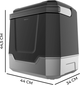 Lodówka turystyczna Cecotec Bolero TravelCooling 33 L 12/220V (8435484019200) - obraz 4