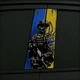 Наклейка на стойку авто 2шт - Украинский воин - изображение 1
