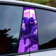 Наклейка на стойку авто 2шт - Ниндзя в полете Аниме - изображение 2