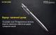 Титанова Тактична Ручка Nitecore NTP30 зі Склобійником - изображение 5