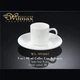 Чашка кофейная с блюдцем Wilmax фарфор 90 мл (WL-993007) - изображение 2