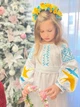 Сукня вишиванка для дівчинки Pyshna біла 152 - зображення 5
