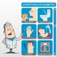 Пластырь от сахарного диабета Diabetic Patch, пластырь для снижения уровня сахара в крови, 6 шт - изображение 4