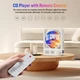 CD MP3 плеер Oilsky H16 Bluetooth 5.3 Hi-Fi проигрыватель CD дисков портативный белый - изображение 2