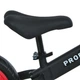 Велосипед-беговел MBB 1012-3 2в1 PROFI KIDS 12" с педалями и дополнительными колёсами, черно-красный - изображение 4