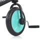 Детский велосипед-беговел MBB 1012-1 2в1 PROFI KIDS 12" с педалями и дополнительными колёсами, черно-голубой - изображение 2