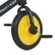 Детский велосипед-беговел MBB 1012-4 2в1 PROFI KIDS 12" с педалями и дополнительными колёсами, черно-желтый - изображение 6