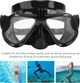 Профессиональная подводная маска для дайвинга с держателем для камеры GoPro Black - изображение 5