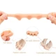 Силиконовый корректор разделитель пальцев ног 1 штука Beige - изображение 4