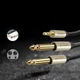 Аудиокабель mini-jack 3.5mm TRS to Dual Jack 6.35mm TS UGREEN AV126 Audio Cable (1m). Gray - изображение 7