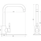 Смеситель для кухни EcoMIX ALPEN SBT3-203L - изображение 4