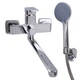 Смеситель для ванны с длинным изливом Globus Lux Milano GLM-208N однорычажный, латунь, хром - изображение 3