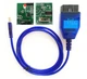Авто сканер с переключателем FiatEcuScan KKL VAG 409.1 чип FTDI FIAT FT232 (654846374) Синий - изображение 2