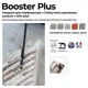 Бур SDS-Plus Ø12x460мм рабочая L=400мм Booster Plus для бетона, кирпича, блока, камня, гранита [SD113113D12L046000] DIAGER - изображение 3